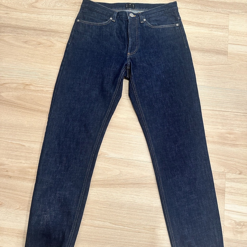 Men's Asket Regular Jeans Raw Wash 31x29